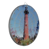 Currituck-Leuchtturm Dartscheibe (Vorderseite Links)
