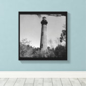 Currituck-Leuchtturm Leinwanddruck (Insitu (Holzboden))