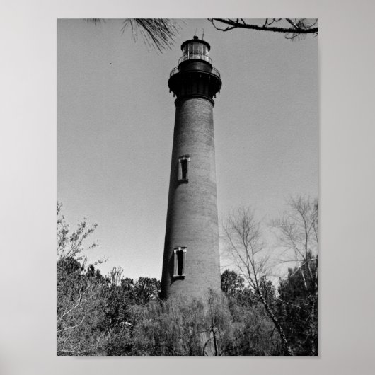 Currituck-Leuchtturm Poster (Vorne)