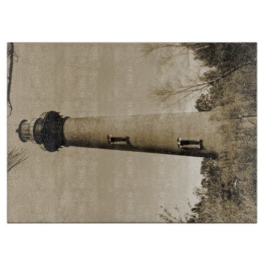 Currituck Leuchtturm Schneidebrett (Vorderseite)