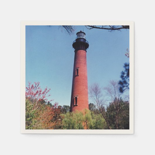 Currituck-Leuchtturm Serviette (Vorderseite)