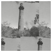 Currituck-Leuchtturm Stoff (Nahaufnahme)