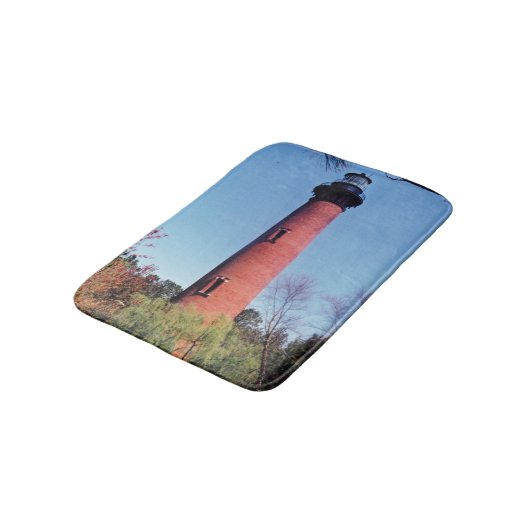 Currituck Lighthouse Badematte (Schrägansicht)
