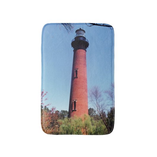 Currituck Lighthouse Badematte (Vorderseite Vertikal)