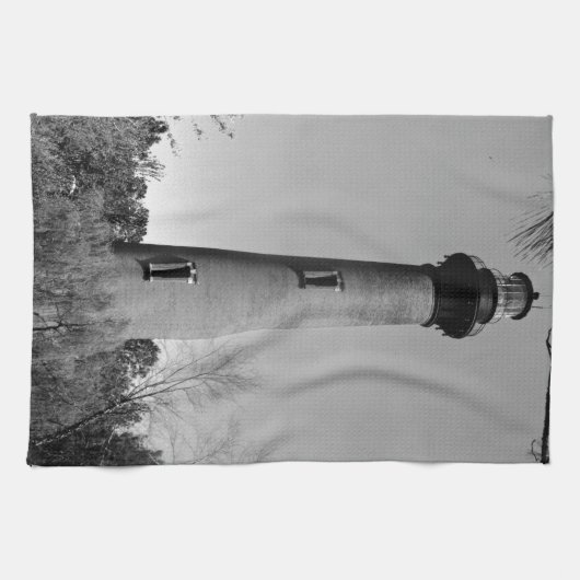 Currituck Lighthouse Geschirrtuch (Horizontal)