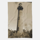Currituck Lighthouse Geschirrtuch (Vertikal)