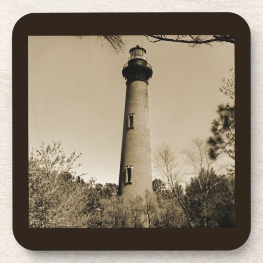 Currituck Lighthouse Getränkeuntersetzer (Vorderseite)