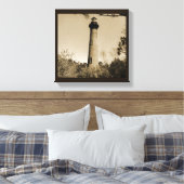 Currituck Lighthouse Leinwanddruck (Insitu (Schlafzimmer))