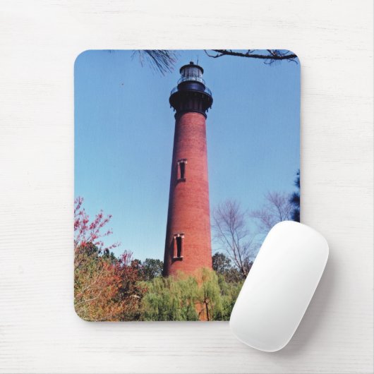 Currituck Lighthouse Mousepad (Mit Mouse)