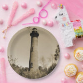 Currituck Lighthouse Pappteller (Party)
