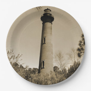 Currituck Lighthouse Pappteller