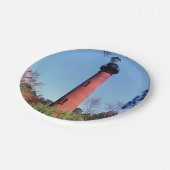 Currituck Lighthouse Pappteller (Schrägansicht)