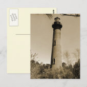Currituck Lighthouse Postkarte (Vorne/Hinten)