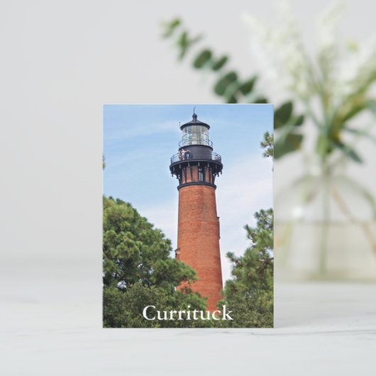 Currituck Lighthouse Postkarte (Stehend Vorderseite)
