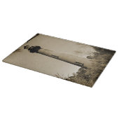 Currituck Lighthouse Schneidebrett (Ecke)