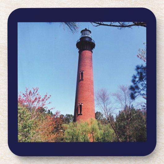 Currituck Lighthouse Untersetzer (Vorderseite)