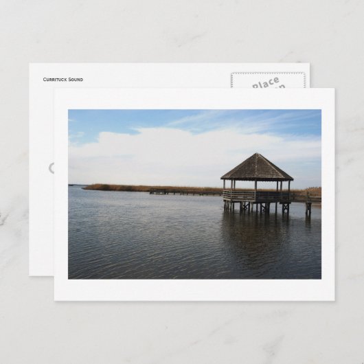 Currituck Sound Postkarte (Vorne/Hinten)