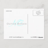 Currituck Sound Postkarte (Rückseite)