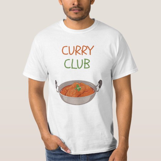 Curry Club T-Shirt (Vorderseite)