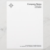 Curry Crosshairs - Schwarz Briefbogen (Vorderseite)