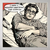 Curry Eating Comic Poster der 50er Jahre (Vorne)