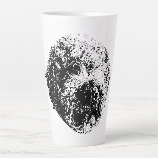 Curry Gesicht, Big Heart Milchtasse (Vorderseite)