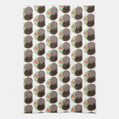 Curry Goat Rice and Peas Jamaican Caribbean Food Geschirrtuch (Vertikal)