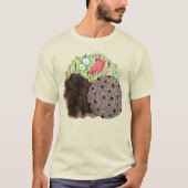 Curry Goat Rice and Peas Jamaican Caribbean Food T-Shirt (Vorderseite)