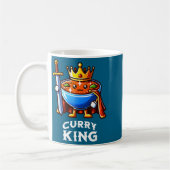 Curry King Funny Quote Curry Indian Food Lover Kaffeetasse (Links)