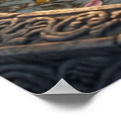 Curry Koi Palast Teich Poster (Ecke)