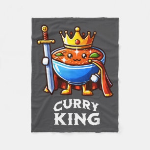 Curry-König Lustige Zitate Curry Indischer Essen L Fleecedecke