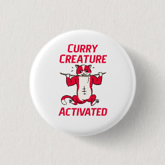 Curry Kreatur Aktiviert Curry Liebhaber Button