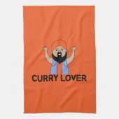 Curry Lover | Indischer Cousin | Corry Cook | FEIN Geschirrtuch (Vertikal)