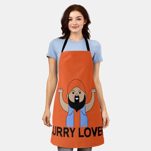 Curry Lover | Indischer Cousin | Corry Cook | FEIN Schürze (Getragen)