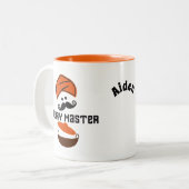 Curry Master King of the Kitchen Cookery Zweifarbige Tasse (Vorderseite Links)