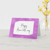 Curry Paper Birthday Card Karte (Gelbe Blume)