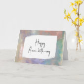 Curry Paper Birthday Card Karte (Gelbe Blume)