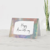 Curry Paper Birthday Card Karte (Vorderseite)