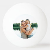 Curry Script Name Pink Texas Family Foto Tischtennisball (Rückseite)