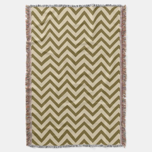 Curry Spice Moods Chevrons Decke (Vorderseite Vertikal)