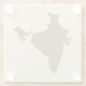 Curry Spice Moods Indien Glasuntersetzer (Rückseite)