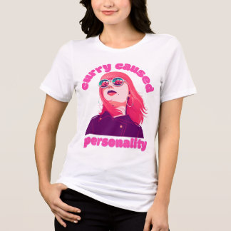 Curry verursachte Persönlichkeit Curry Liebhaber Tri-Blend Shirt