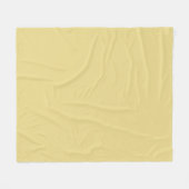 Curry Yellow Fleecedecke (Vorderseite (Horizontal))