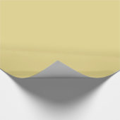 Curry Yellow Geschenkpapier (Ecke)