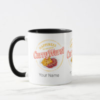 Currywurst Retro Wurst Vintage französische Pommes