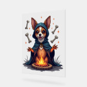 Cursed Chihuahua Ritual Dog Acrylschild (Winkel)