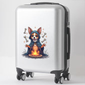 Cursed Chihuahua Ritual Dog Aufkleber (Koffer)