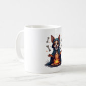Cursed Chihuahua Ritual Dog Kaffeetasse (Vorderseite Links)