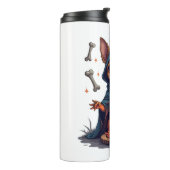 Cursed Chihuahua Ritual Dog Thermosbecher (Nach links gedreht)