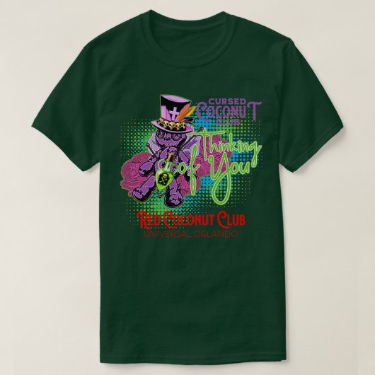 Cursed Coconut Club T-Shirt (Design vorne)